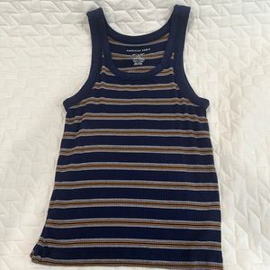 Ribbed, stripped American Eagle Tank